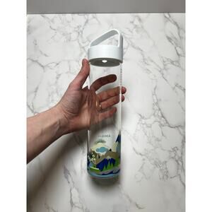 Starbucks 18.5 fl oz Glass Bottle Alaska You Are Here Collection